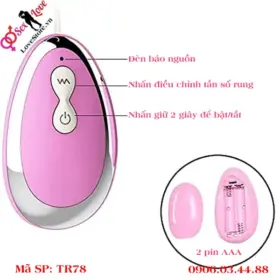 Cách sử dụng trứng rung TR78 20 tần số