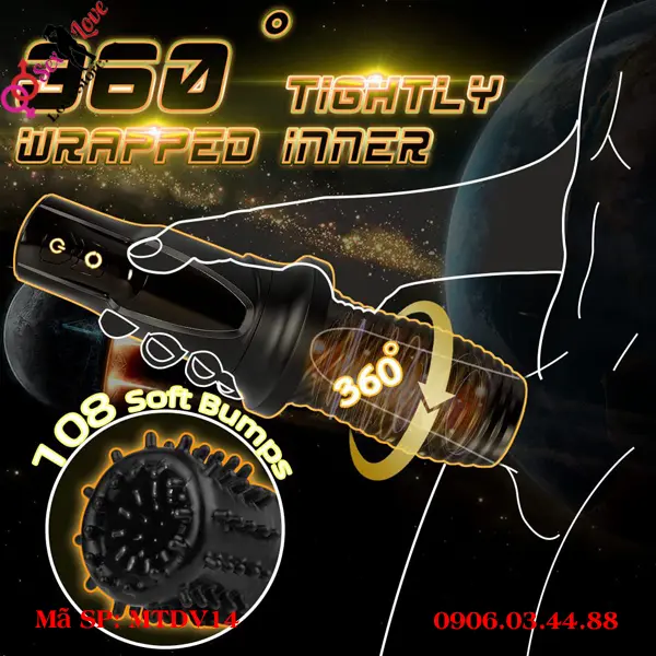 Cốc tập thủ dâm cầm tay MTDV14