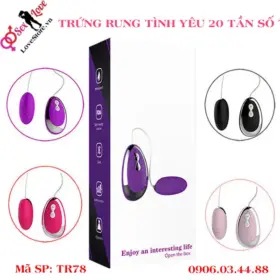 Hộp trứng rung tình yêu 20 tần số