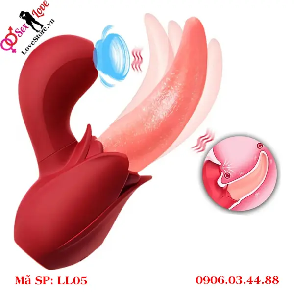 Máy liếm âm đạo bú âm vật cho nữ LL05