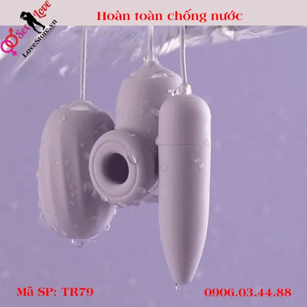 Trứng rung tình yêu Jiuuy hoàn toàn chống nước