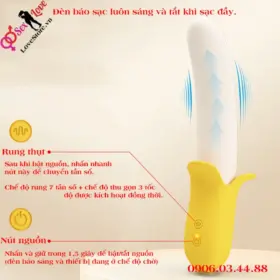 Cách sử dụng dương vật giả hình quả chuối Banana Geek Pretty Love