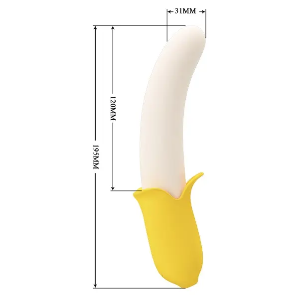 Kích thước quả chuối 3,1cm
