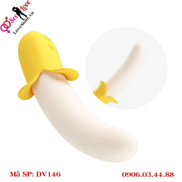 Thiết kế cong như quả chuối, tiếp xúc điểm G tốt hơn