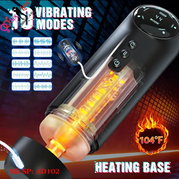 10 chế độ rung kết hợp kích thích