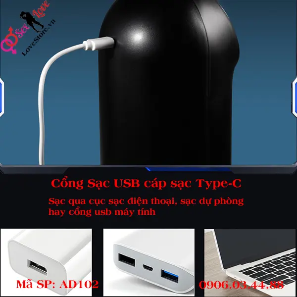 Cổng sạc tiện lợi thuận tiện cho người dùng