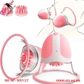 Máy hút núm vú kích thích xoay 360 độ MXV27