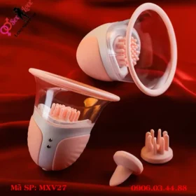 máy hút núm vú xoay 360°