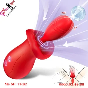 trứng rung kết hợp miệng bú mút tạo khoái cảm