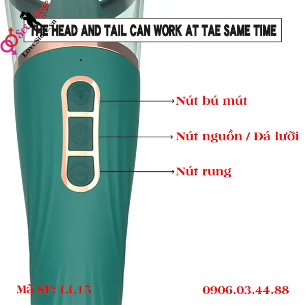 Cách sử dụng đồ chơi 2 đầu LL15