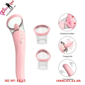 Đồ chơi 2 đầu lưỡi liếm bú mút LL15