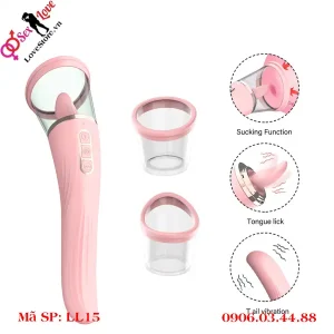 Đồ chơi 2 đầu lưỡi liếm bú mút LL15