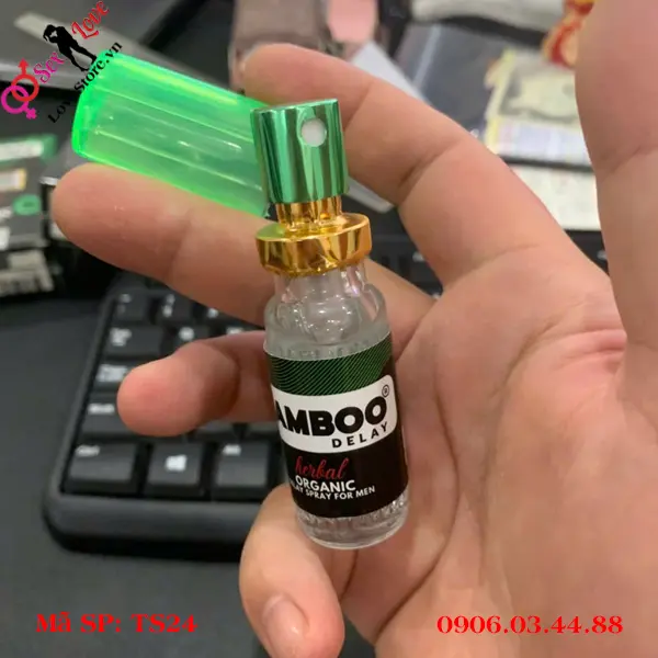 Cách sử dụng bamboo delay Organic 5ml
