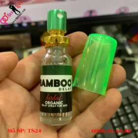 Chai xịt Bamboo Delay Organic 5ml