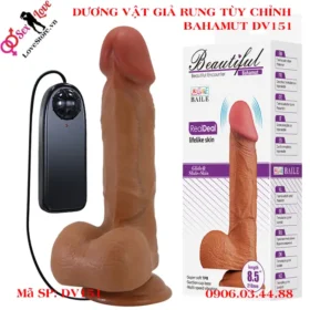 Dương vật giả rung tùy chỉnh Bahamut DV151