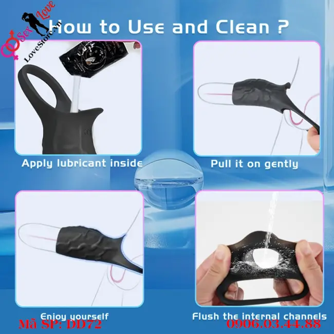 Cách đeo bao đôn dên DD72