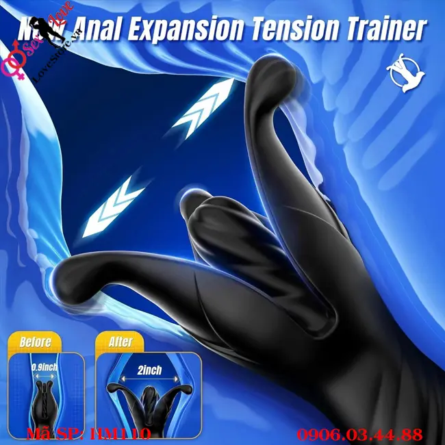 Dụng cụ tập luyện giãn nở hậu môn cho nam và nữ hm110