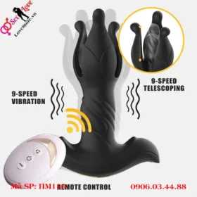Máy rung điều khiển từ xa tạo lực giật, rung mạnh kích thích hậu môn HM110