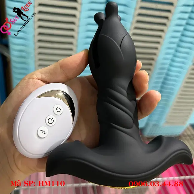 Máy rung thụt nở hoa kích thích hậu môn 110