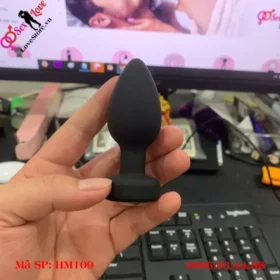 Phích cắm hậu môn silicon hm109