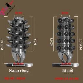 Kích thước bao đôn dên dd29 nanh rồng bi nổi