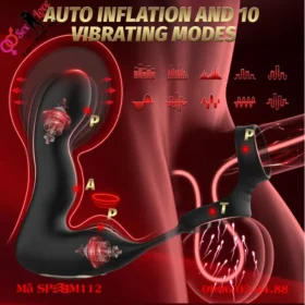 Máy mát xa tuyến tiền liệt bơm hơi HM112