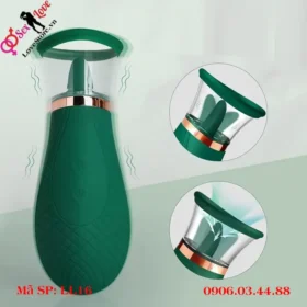 miệng to và rộng hơn có thể tháo rời