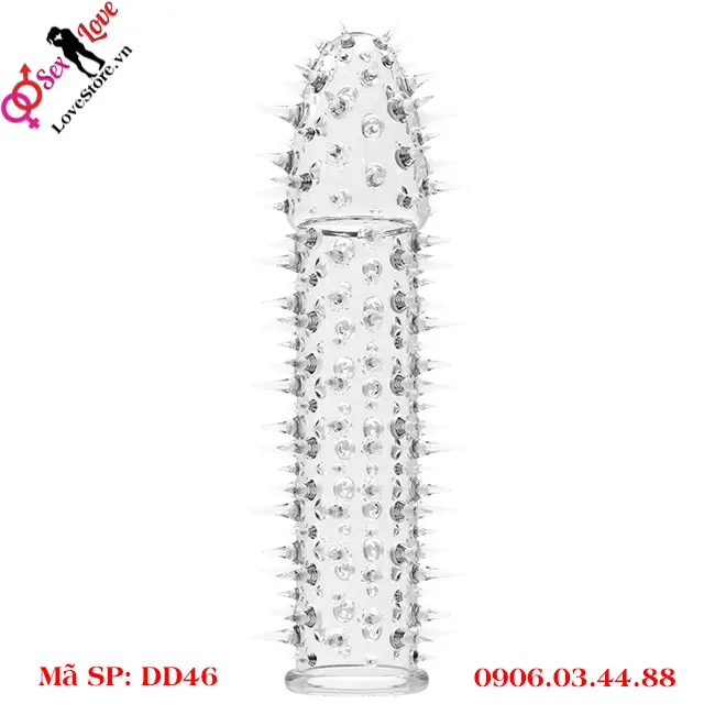 Bao đôn dên gai trong suốt dd46