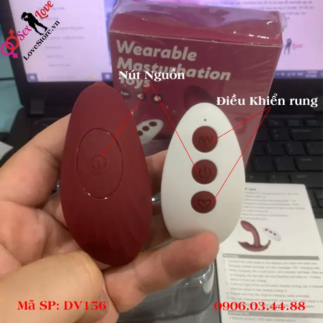 Cách sử dụng đồ chơi ở trong quần lót nữ dv156