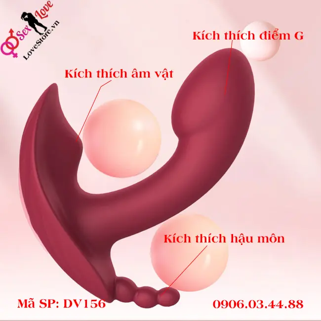 DV156 kích thích đồng thời 3 điểm