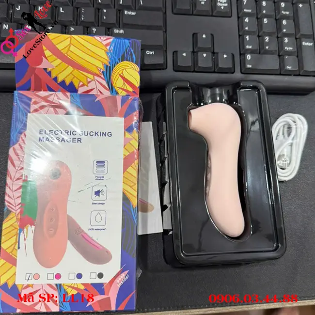 máy bú mút hột le electric sucking massager LL18