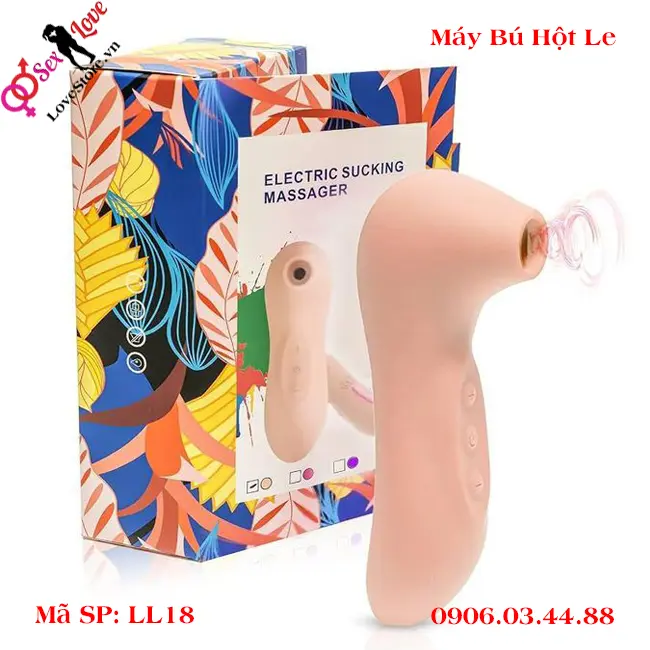 Máy bú mút hột le electric sucking massager cho nữ LL18