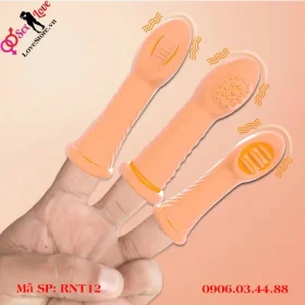 Bao cao su đeo ngón tay có rung RNT12
