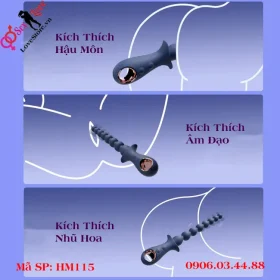 Sử dụng kích thích đa điểm nhạy cảm